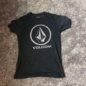 Grey Volcom Stone adult small tee